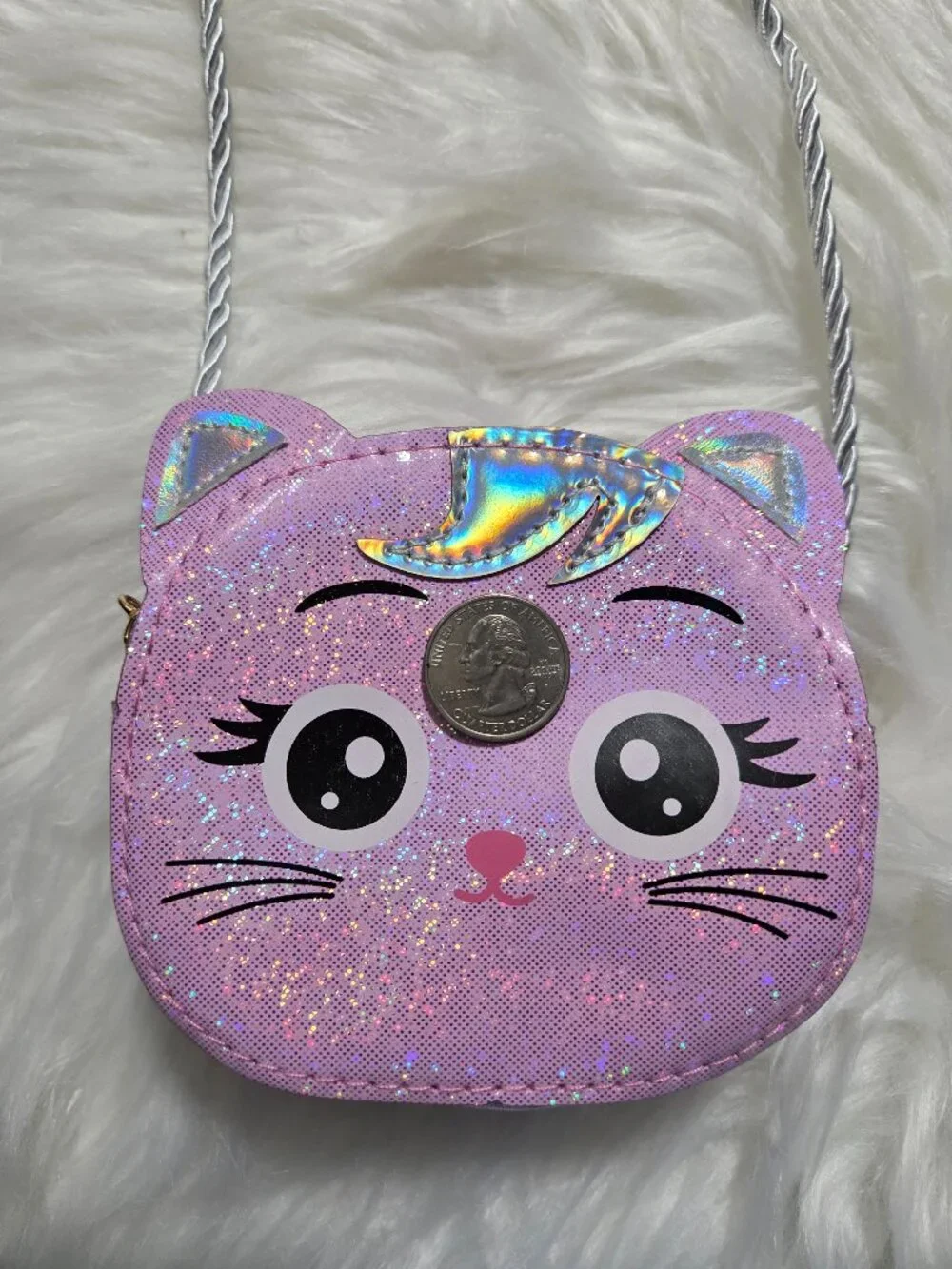 Girl's Cat Mini Crossbody Bag